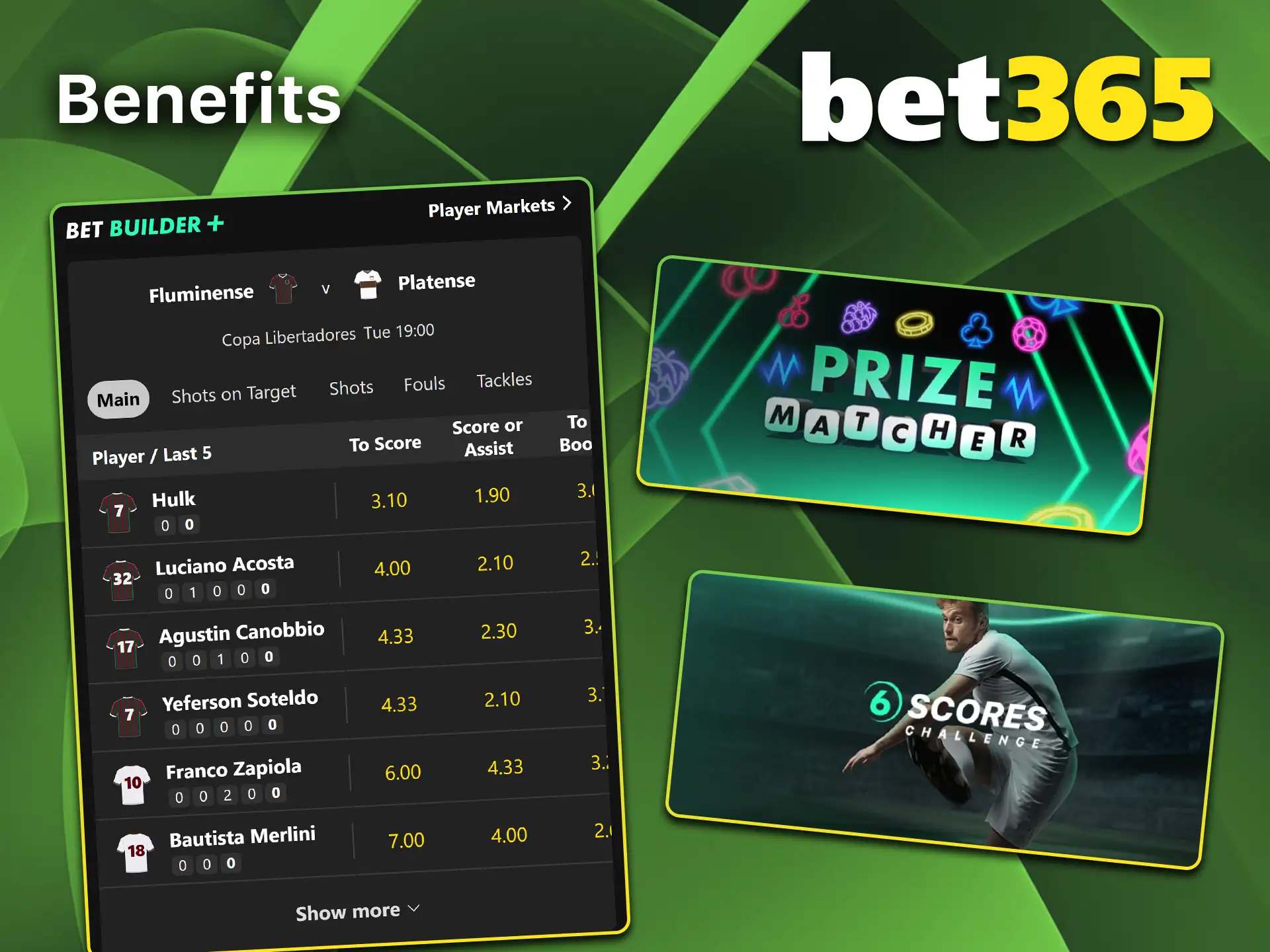 Discover the benefits of the Bet365 app.