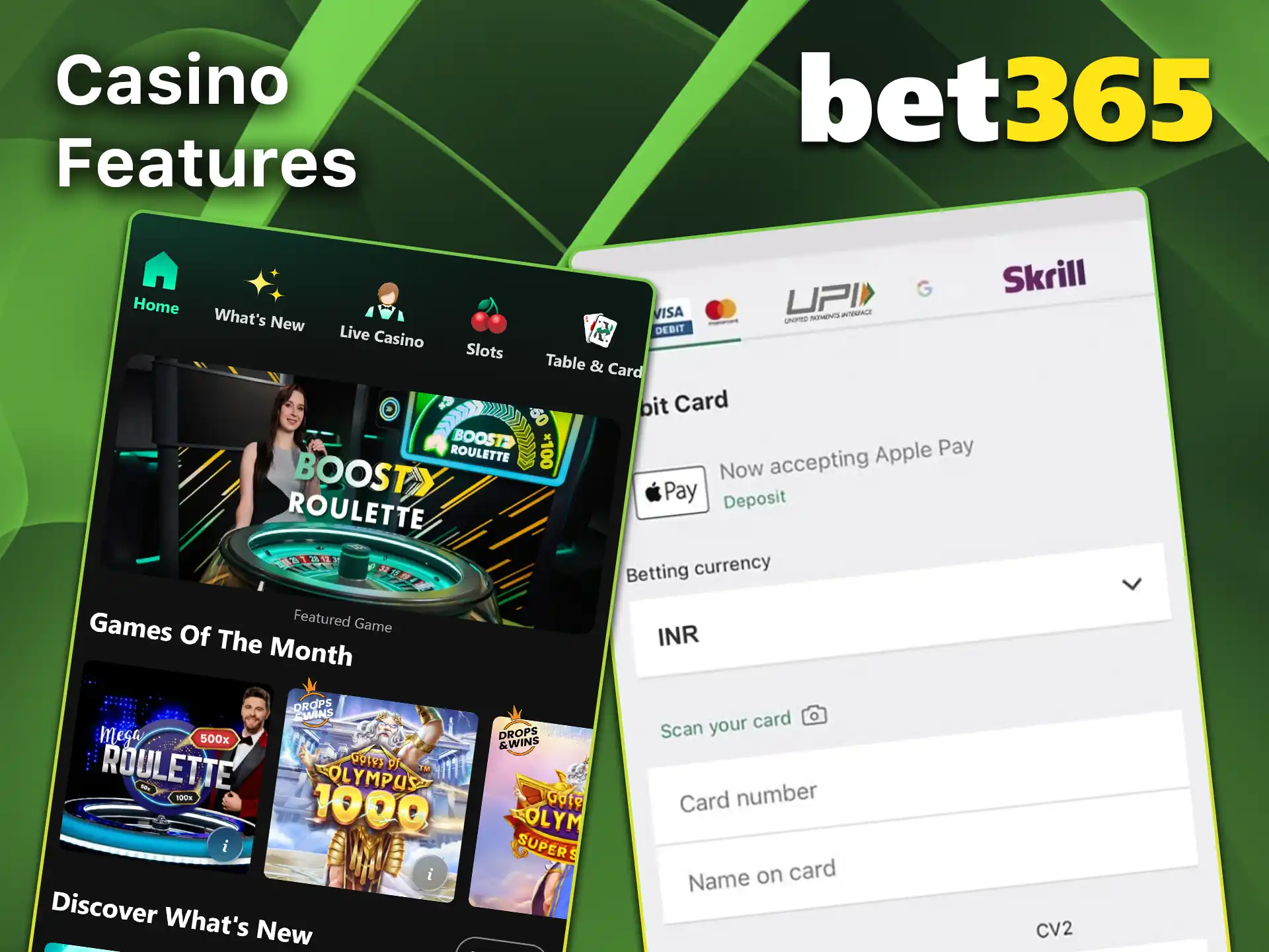 Discover the top benefits of the Bet365 casino.