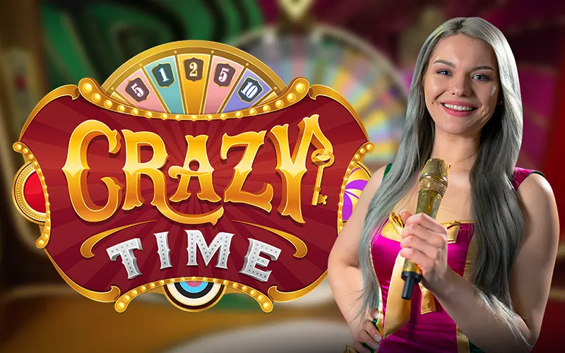 Play the popular game Crazy Time at Bet365.